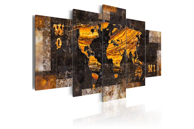 Tavla Golden Paths 100x50, Artgeist sp. z o. o.