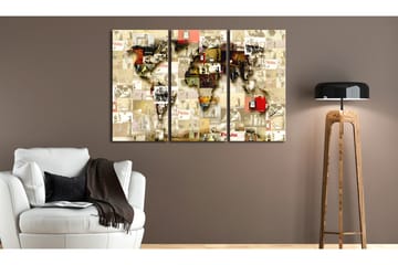 Tavla Graffiti World 90x60 - Artgeist sp. z o. o. - Inredning - Tavlor & konst - Canvastavlor