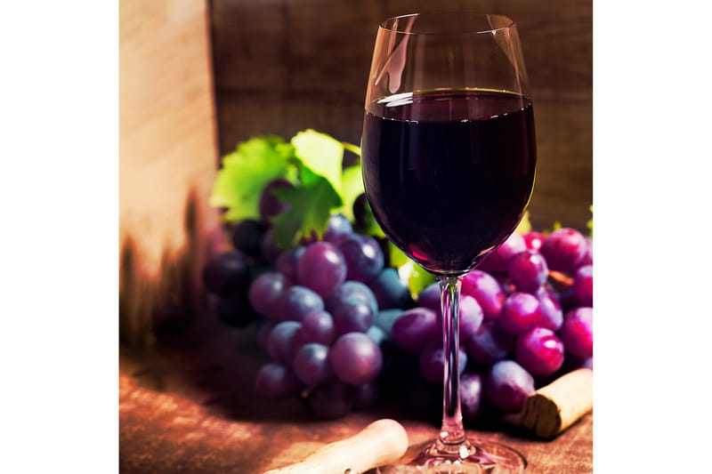 Tavla Grapes - 30x30 cm - Inredning - Tavlor & konst