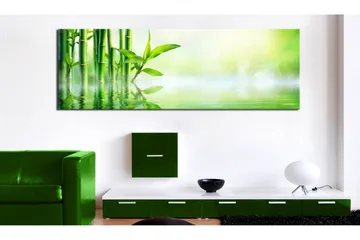 Tavla Green Bamboo 120x40 - Artgeist sp. z o. o. - Inredning - Tavlor & konst - Canvastavlor
