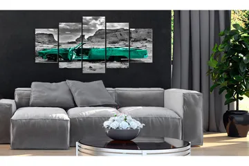Tavla Green Car 200x100 - Artgeist sp. z o. o. - Inredning - Tavlor & konst - Canvastavlor