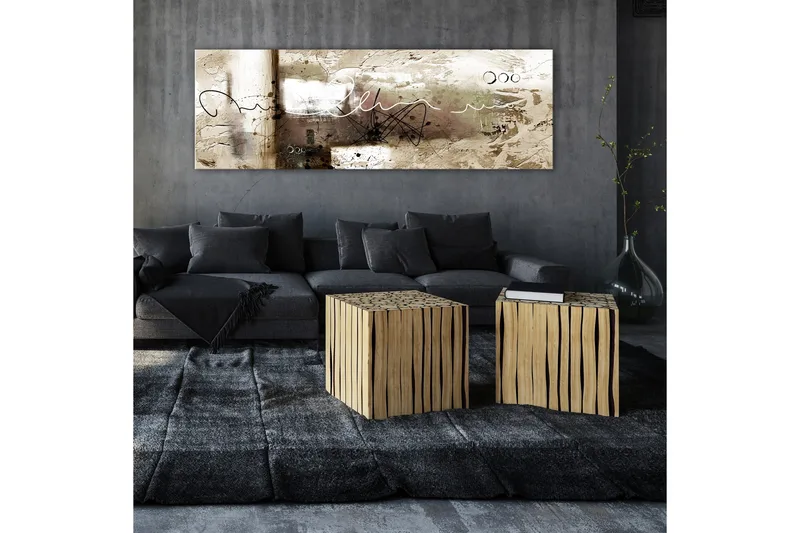Tavla Hammer 1 Part Beige Narrow 120x40 - Artgeist sp. z o. o. - Inredning - Tavlor & konst - Canvastavlor