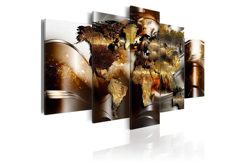 Tavla Honey Continents 200x100, Artgeist sp. z o. o.