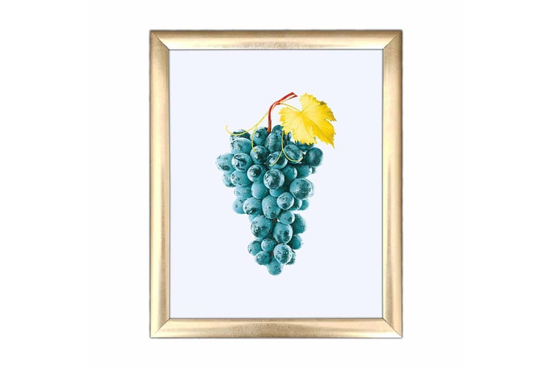 Tavla Kitchen med Ram Flerfärgad, 23,5x28,5 cm