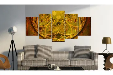 Tavla Mandala Golden Power 100x50 - Artgeist sp. z o. o. - Inredning - Tavlor & konst - Canvastavlor