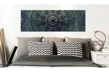 Tavla Mandala Malachite Calm 150x50 - Artgeist sp. z o. o. - Inredning - Tavlor & konst - Canvastavlor