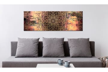Tavla Mandala Sunny Poetry 150x50 - Artgeist sp. z o. o. - Inredning - Tavlor & konst - Canvastavlor