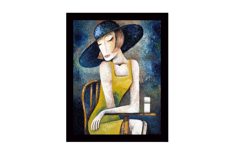 Tavla med Ram Flerfärgad - 41x56 cm - Inredning - Tavlor & konst