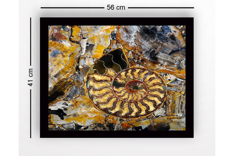 Tavla med Ram Flerfärgad - 41x56 cm - Inredning - Tavlor & konst