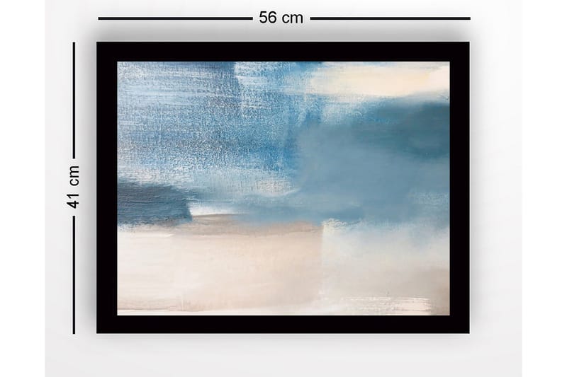 Tavla med Ram Flerfärgad - 41x56 cm - Inredning - Tavlor & konst