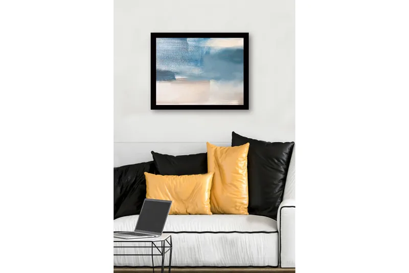 Tavla med Ram Flerfärgad - 41x56 cm - Inredning - Tavlor & konst