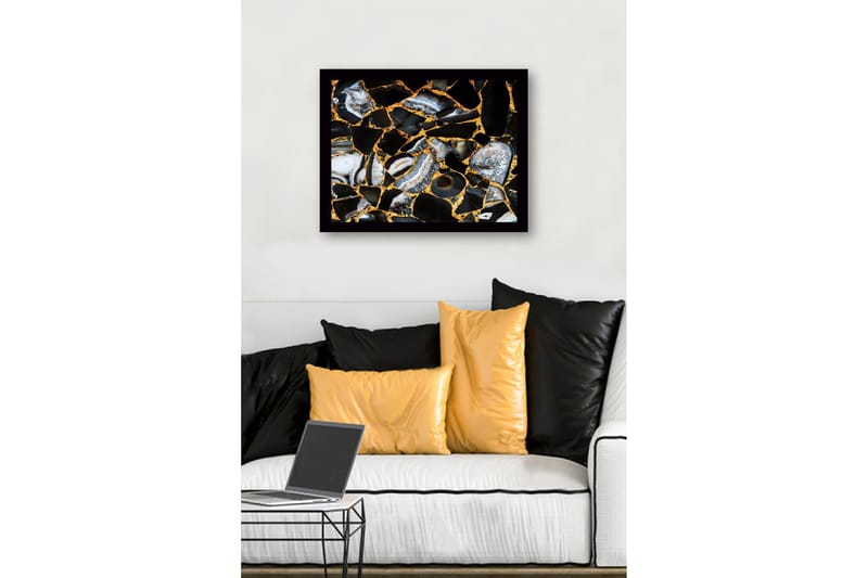 Tavla med Ram Flerfärgad - 41x56 cm - Inredning - Tavlor & konst