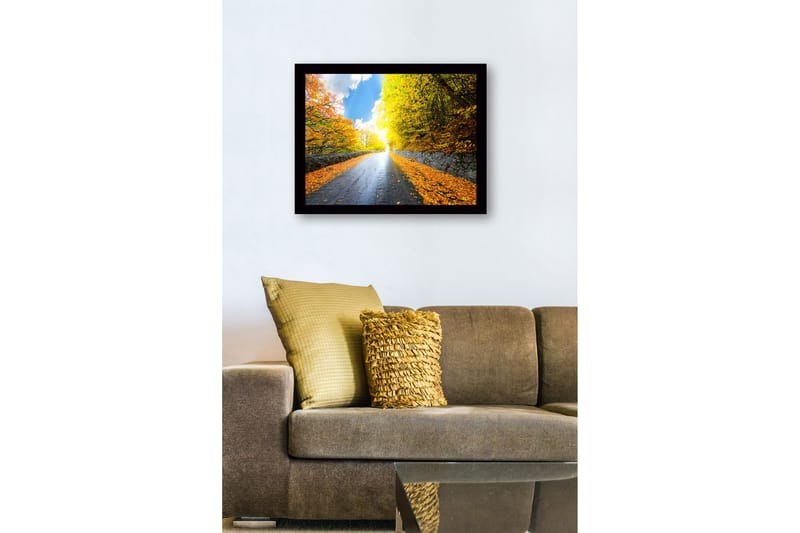 Tavla med Ram Flerfärgad - 41x56 cm - Inredning - Tavlor & konst