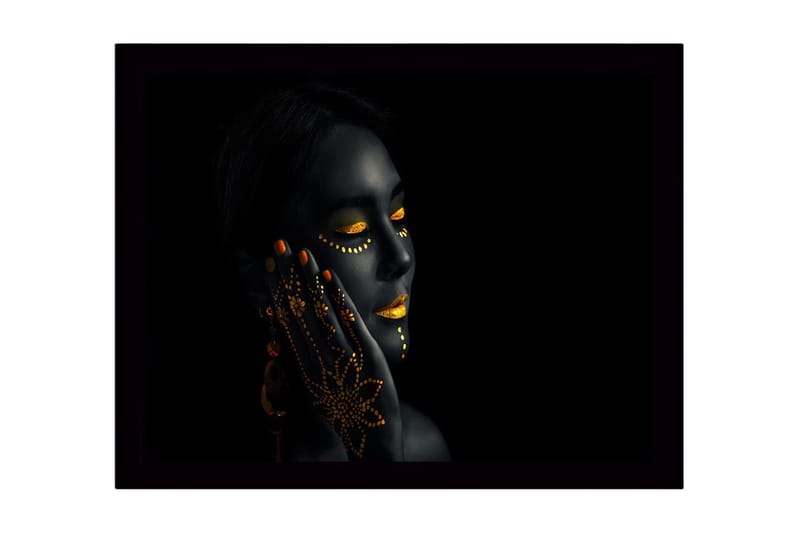 Tavla med Ram Flerfärgad - 41x56 cm - Inredning - Tavlor & konst