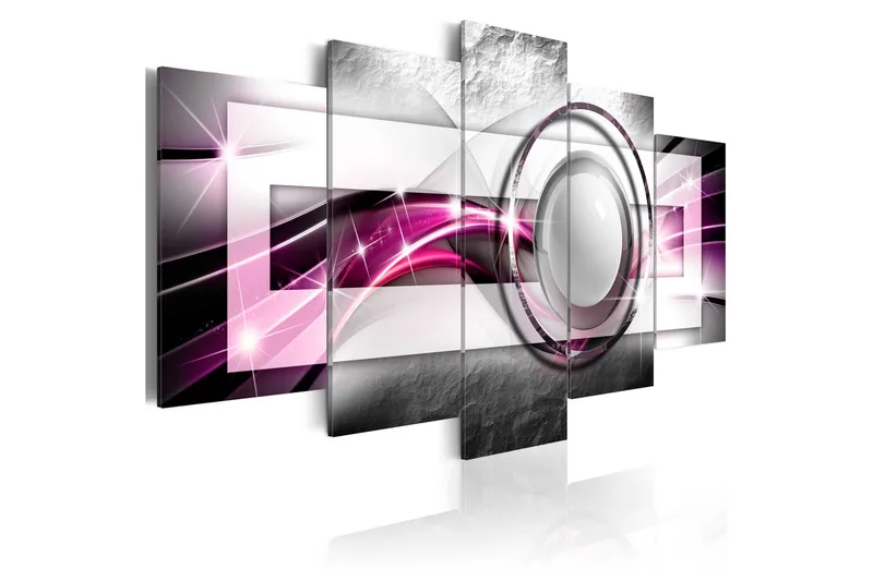 Tavla Modern Pink 100x50, Artgeist sp. z o. o.