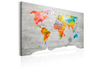 Tavla Multicolored Travels 60x40 - Artgeist sp. z o. o. - Inredning - Tavlor & konst - Canvastavlor