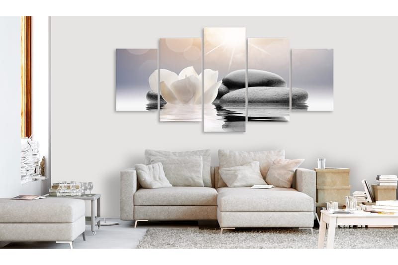 Tavla Natural Lightness 5 Parts Wide 100x50 - Artgeist sp. z o. o. - Inredning - Tavlor & konst - Canvastavlor