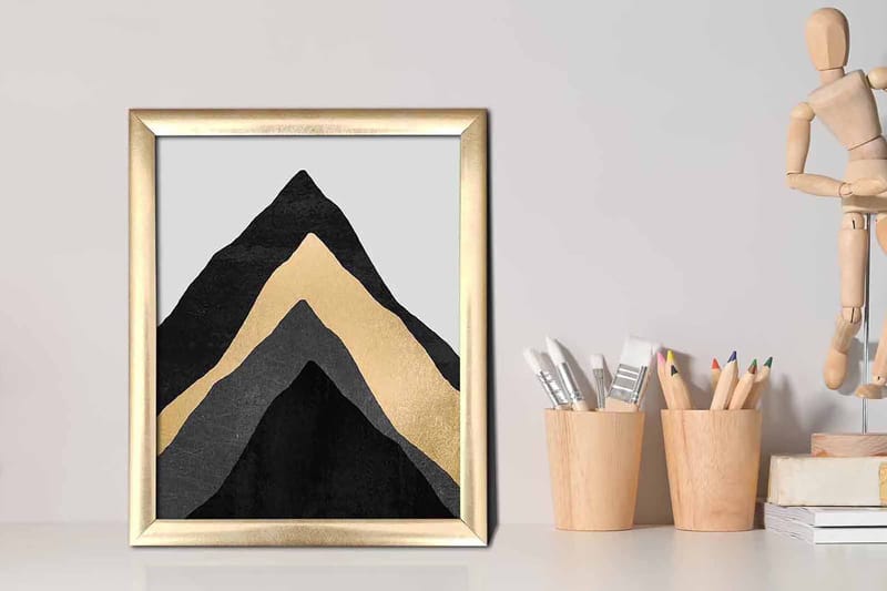 Tavla Nautical med Ram Flerfärgad - 23,5x28,5 cm - Inredning - Tavlor & konst