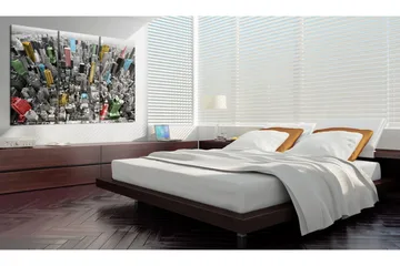 Tavla New York In The Cmyk Color Model 60x40 - Artgeist sp. z o. o. - Inredning - Tavlor & konst - Canvastavlor
