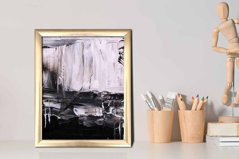 Tavla Notional med Ram Flerfärgad - 23,5x28,5 cm - Inredning - Tavlor & konst