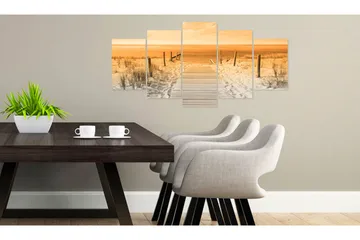 Tavla Orange Beach 100x50 - Artgeist sp. z o. o. - Inredning - Tavlor & konst - Canvastavlor
