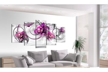 Tavla Orchids And Pearls 200x100 - Artgeist sp. z o. o. - Inredning - Tavlor & konst - Canvastavlor