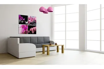 Tavla Orkidéer vackrare än någonsin 60x60 - Artgeist sp. z o. o. - Inredning - Tavlor & konst - Canvastavlor