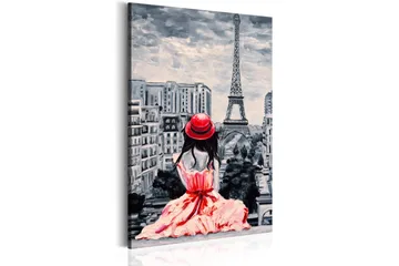 Tavla Romantic Paris 80x120 - Inredning - Tavlor & konst - Canvastavlor