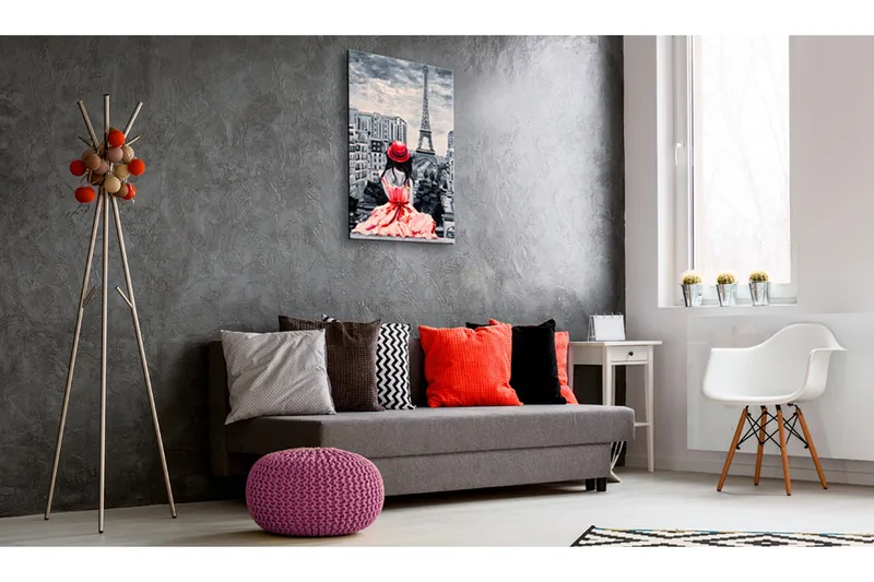 Tavla Romantic Paris 80x120