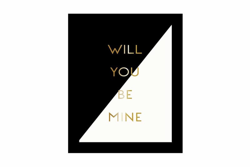 Tavla Sayings med Ram Flerfärgad, 23,5x28,5 cm