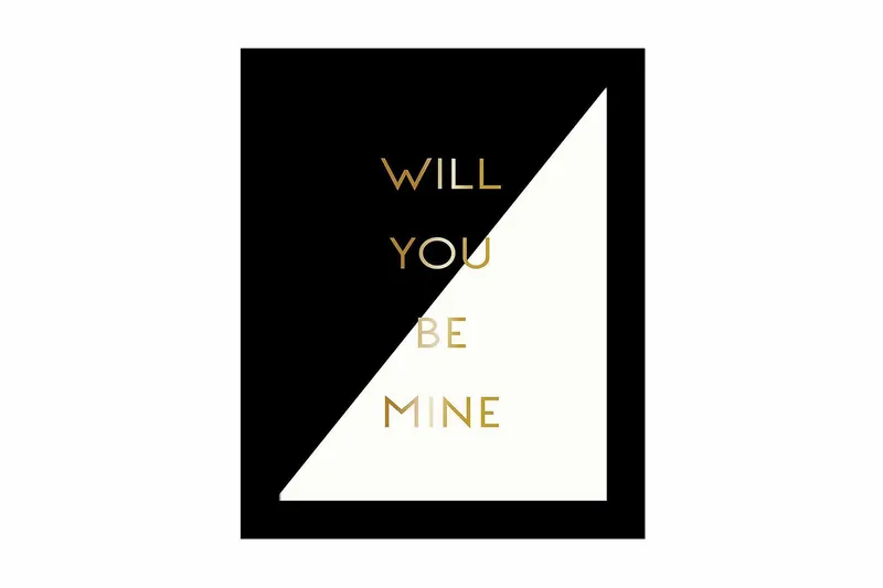 Tavla Sayings med Ram Flerfärgad, 23,5x28,5 cm