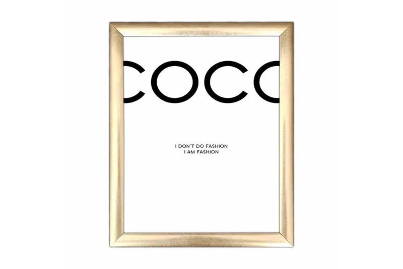 Tavla Sayings med Ram Flerfärgad, 23,5x28,5 cm