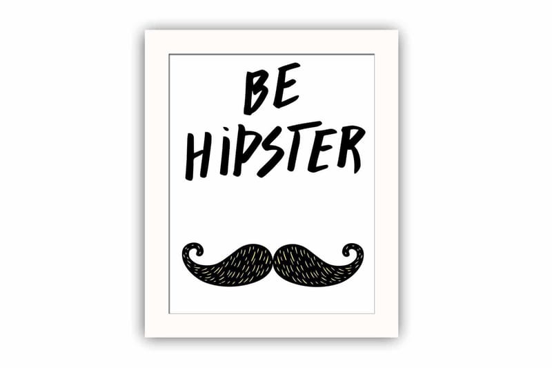 Tavla Sayings med Ram Flerfärgad, 23,5x28,5 cm