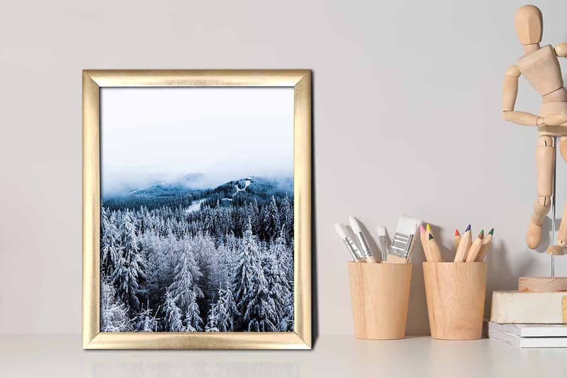 Tavla Scenic med Ram Flerfärgad - 23,5x28,5 cm - Inredning - Tavlor & konst