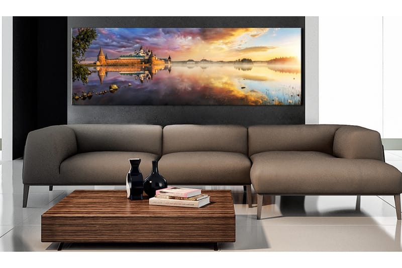 Tavla Solovetsky Monastery Russia 120x40 cm - Inredning - Tavlor & konst - Canvastavlor
