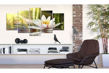 Tavla Sunny Lotus 200x100 - Artgeist sp. z o. o. - Inredning - Tavlor & konst - Canvastavlor