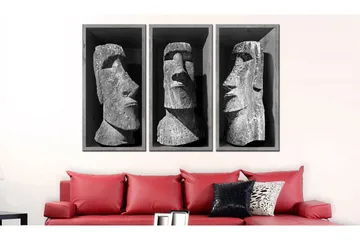 Tavla The Mystery Of Easter Island 120x80 - Artgeist sp. z o. o. - Inredning - Tavlor & konst - Canvastavlor