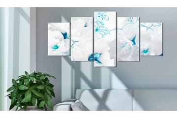 Tavla Turquoise Threads 100x50 - Artgeist sp. z o. o. - Inredning - Tavlor & konst - Canvastavlor