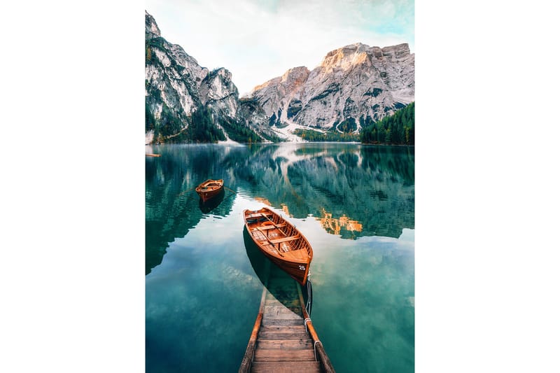 Tavla Tyrol Boat - 50x70 cm - Inredning - Tavlor & konst