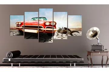 Tavla Vintage Red Dream 200x100 - Artgeist sp. z o. o. - Inredning - Tavlor & konst - Canvastavlor