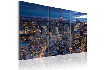 Tavla Vy Från Ovan Nyc 120x80 - Artgeist sp. z o. o. - Inredning - Tavlor & konst - Canvastavlor