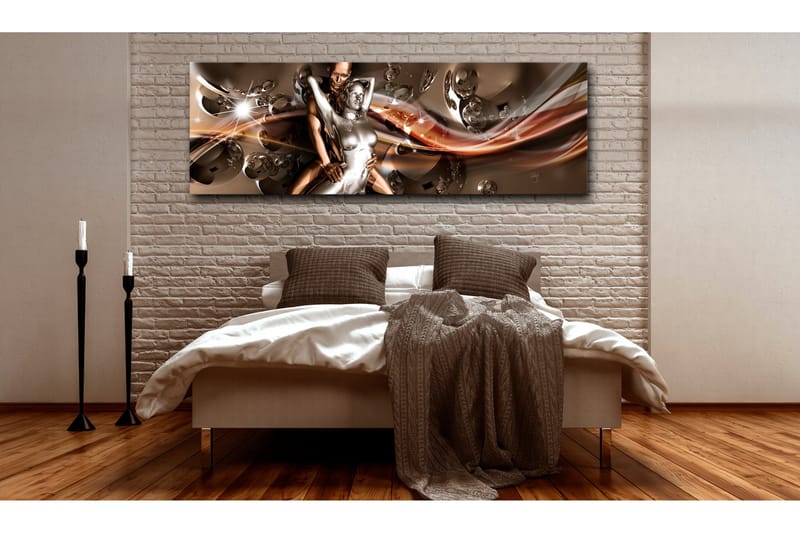 Tavla Waves Of Passion 120x40 cm - Inredning - Tavlor & konst - Canvastavlor
