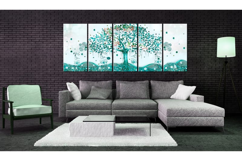 Tavla Waving Tree 225x90 - Artgeist sp. z o. o. - Inredning - Tavlor & konst - Canvastavlor