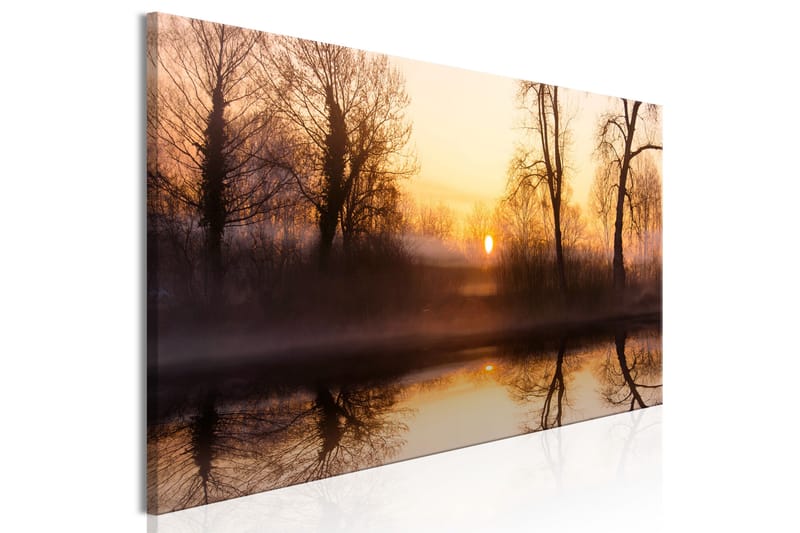 Tavla Winter Sunset (1 Part) Narrow 120x40 - Inredning - Tavlor & konst - Canvastavlor