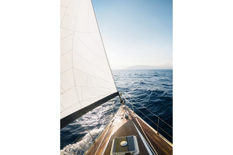 Tavla Yacht - 50x70 cm - Inredning - Tavlor & konst