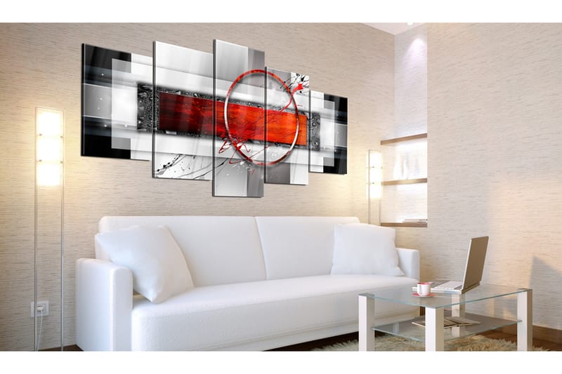 Tavla På Akryl Carmine Missile 200x100 - Artgeist sp. z o. o. - Inredning - Tavlor & konst