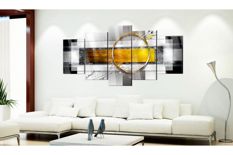 Tavla På Akryl Golden Shot 200x100 - Artgeist sp. z o. o. - Inredning - Tavlor & konst