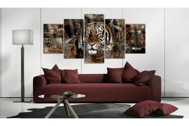 Tavla På Akryl Guard Of The Jungle 100x50 - Artgeist sp. z o. o. - Inredning - Tavlor & konst