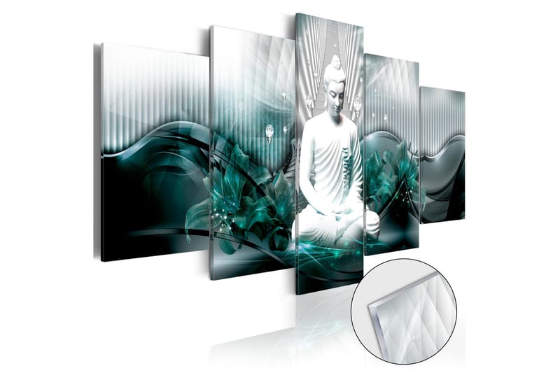 Tavla På Akryl Azure Meditation 100x50, Artgeist sp. z o. o.