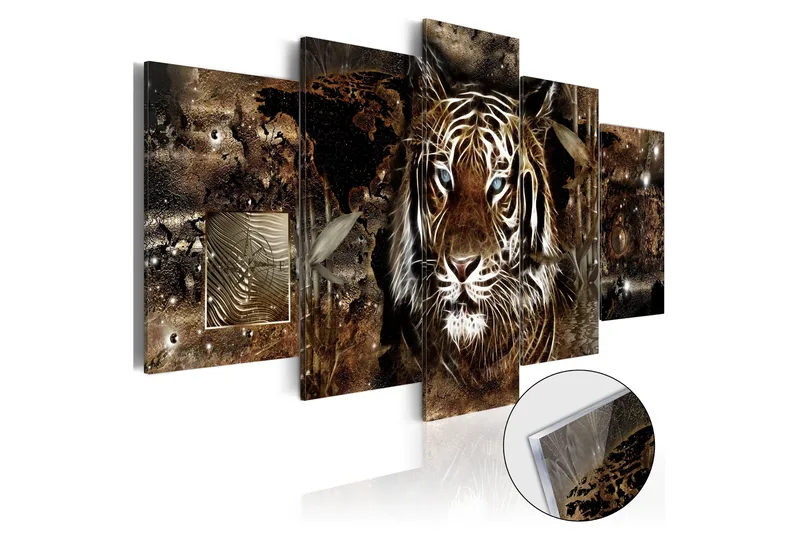 Tavla På Akryl Guard Of The Jungle 100x50, Artgeist sp. z o. o.